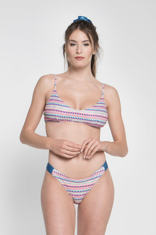 Slip menstrual Bikini - Lacci Mosaic