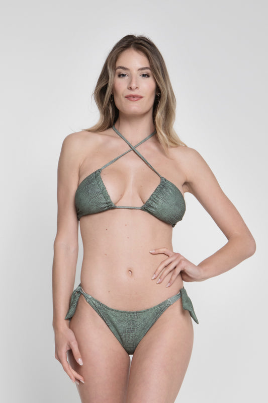 Top Bikini - Reverse Triangle Everglade